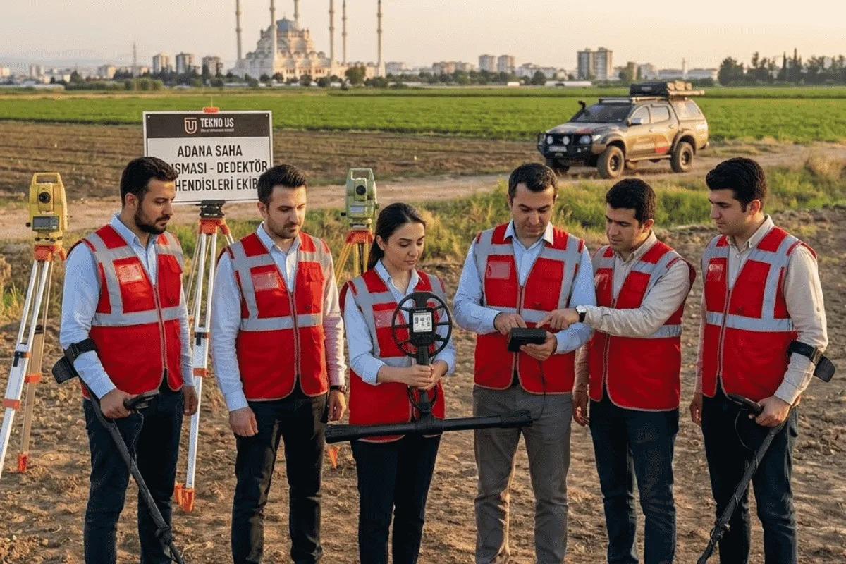 Mersin yeraltı görüntüleme kiralama ve jeofizik saha mühendis ekibi