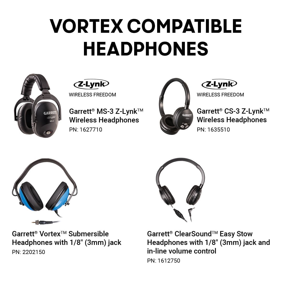 Mersin Garrett Vortex VX9 Dedektör - Z-Lynk uyumu, hedef sesinin gecikmesiz ve daha kontrollü takip edilmesini sağlar.