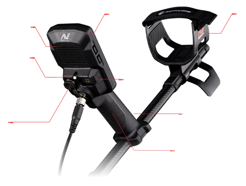 Mersin Minelab Manticore - Kontrol paneli