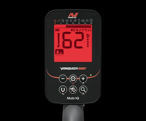 Mersin Minelab Vanquish 340 - VANQUISH ekran ve saha kontrolü
